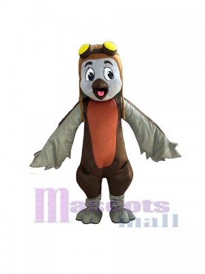 Scissor-tailed Flycatcher Bird Mascot Costume Animal