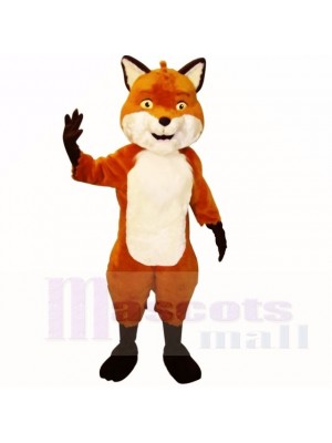 Smiling Friendly Lightweight Fox Mascot Costumes Cartoon