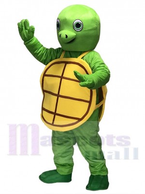 New Green Happy Turtle Mascot Costumes Animal