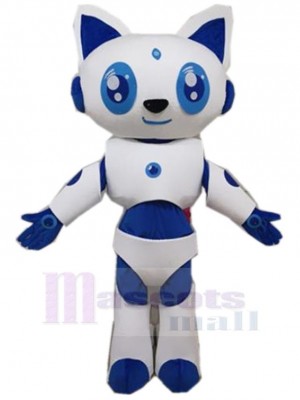 Cat Robot Mascot Costume People