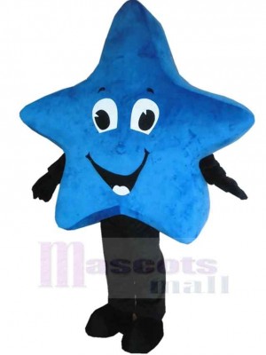 Blue Star Mascot Costume