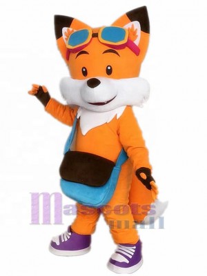 Funny Orange Fox Mascot Costume Animal