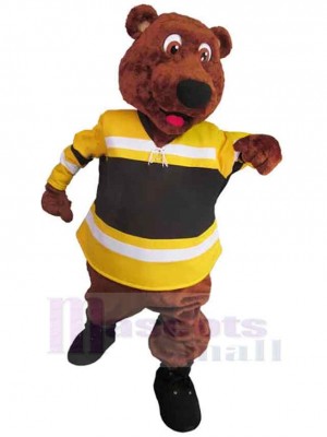 Bear the Relay Race Mascot Costume Animal