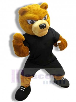 High School Fierce Bear Mascot Costume Animal