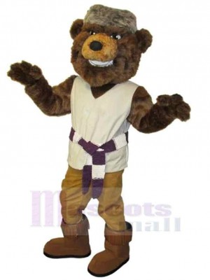 Wild Brown Bear Mascot Costume Animal