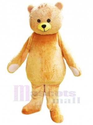 Likable Soft Bear Mascot Costume Animal