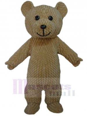 New Brown Teddy Bear Mascot Costume Animal