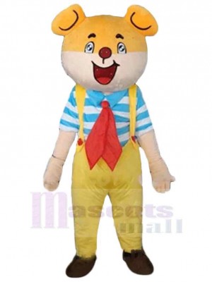 Optimistic Bear Boy Mascot Costume Animal