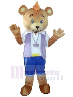 Physical Education Teacher Bear Mascot Costume Animal