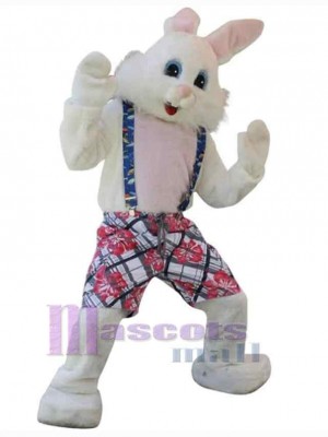 Strong Easter Bunny Mascot Costume Animal