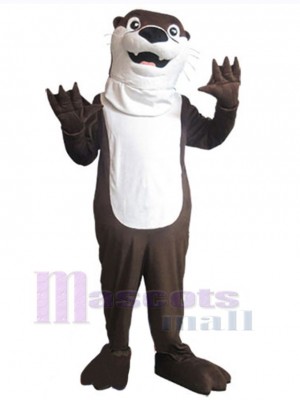 Strong Otter Mascot Costume Animal