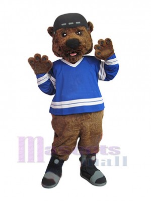 Sporty Bear Mascot Costume Animal