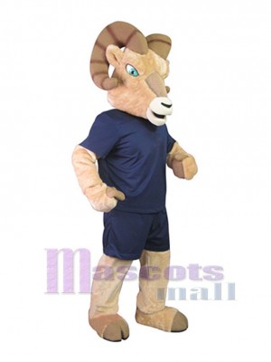 Male Ram Mascot Costume Animal