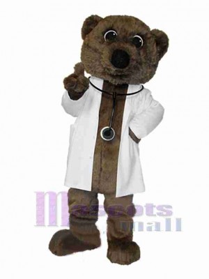 Hospital Bear Mascot Costume Animal